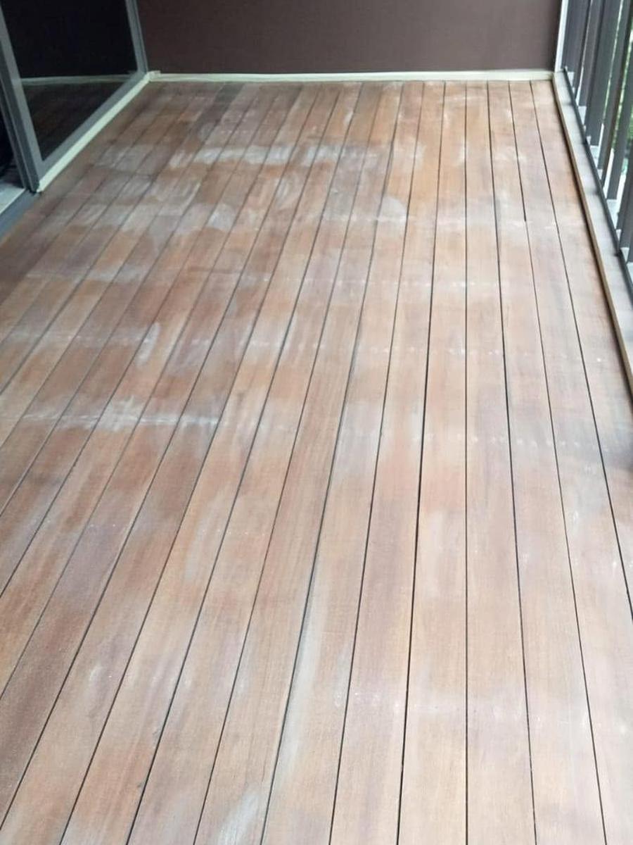 Deck before repair